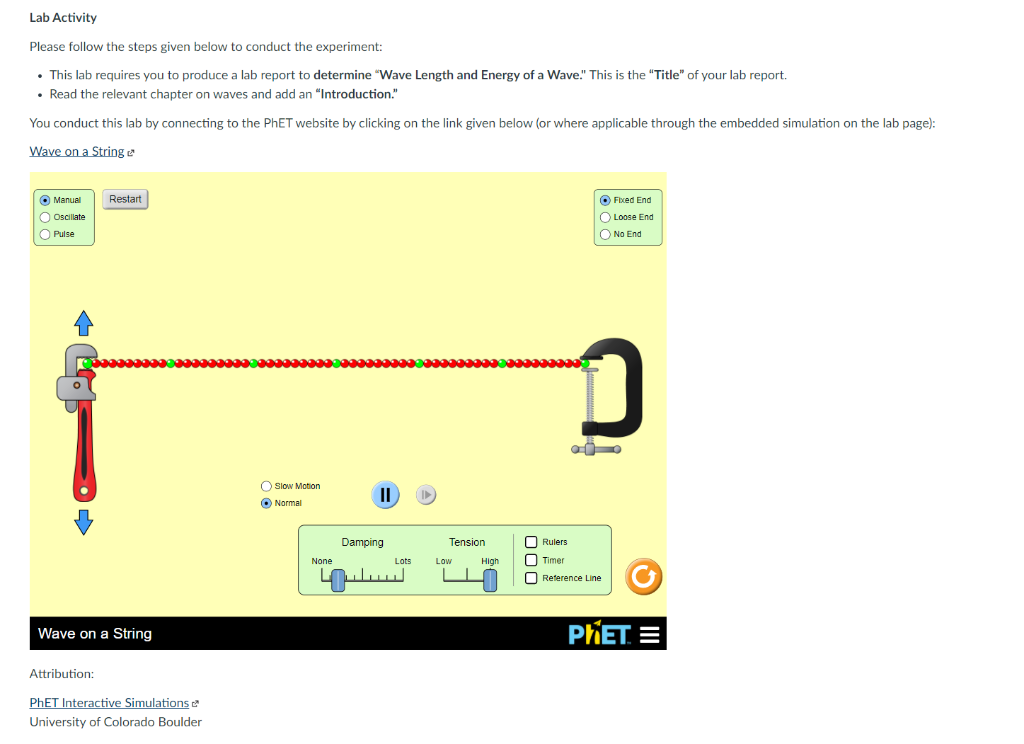 Lab Activity Please follow the steps given below to | Chegg.com