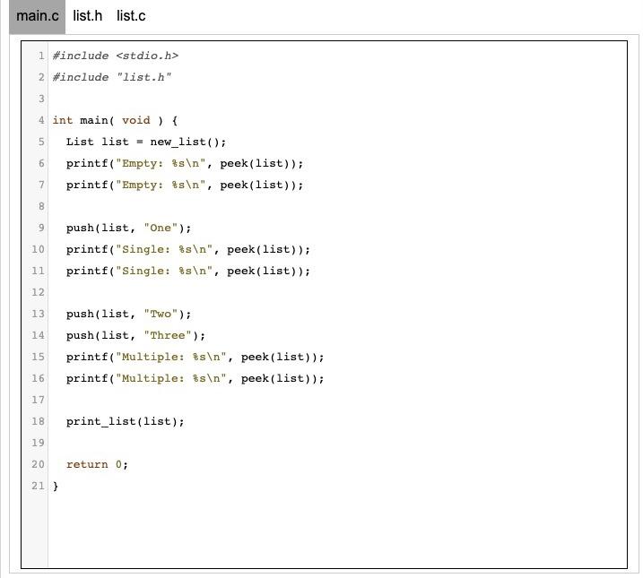 Solved This is part 8 in a series of marked programming | Chegg.com