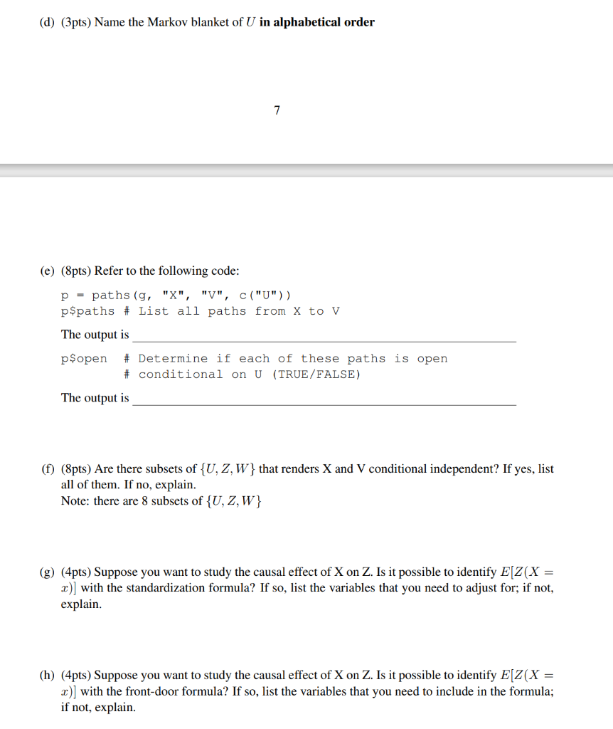 5 52pts Refer To The Following R Code Library Chegg Com