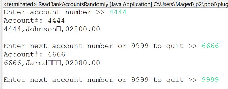 Solved 2. ﻿Insert each new record into a data file at a | Chegg.com