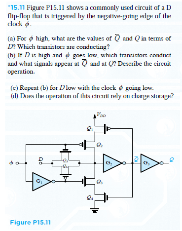 Solved 15.11 Figure P15.11 shows a commonly used circuit of | Chegg.com