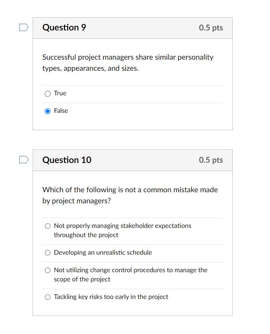 Solved Project management is simply the process of managing | Chegg.com