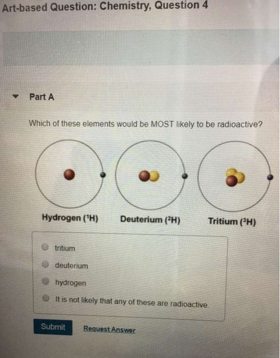Solved Artbased Question Chemistry, Question 4 Part A