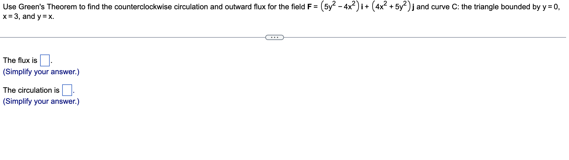 Solved Use Green's Theorem to find the counterclockwise | Chegg.com