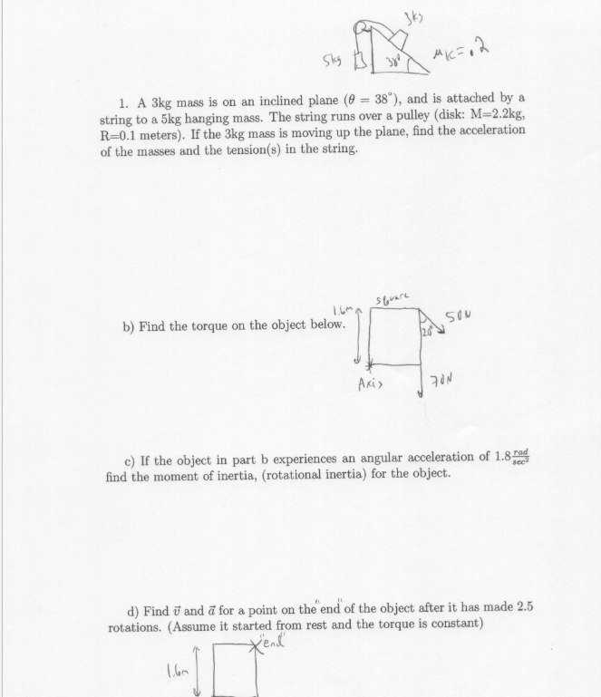 Solved This is all one problem. It has multiple parts, if | Chegg.com