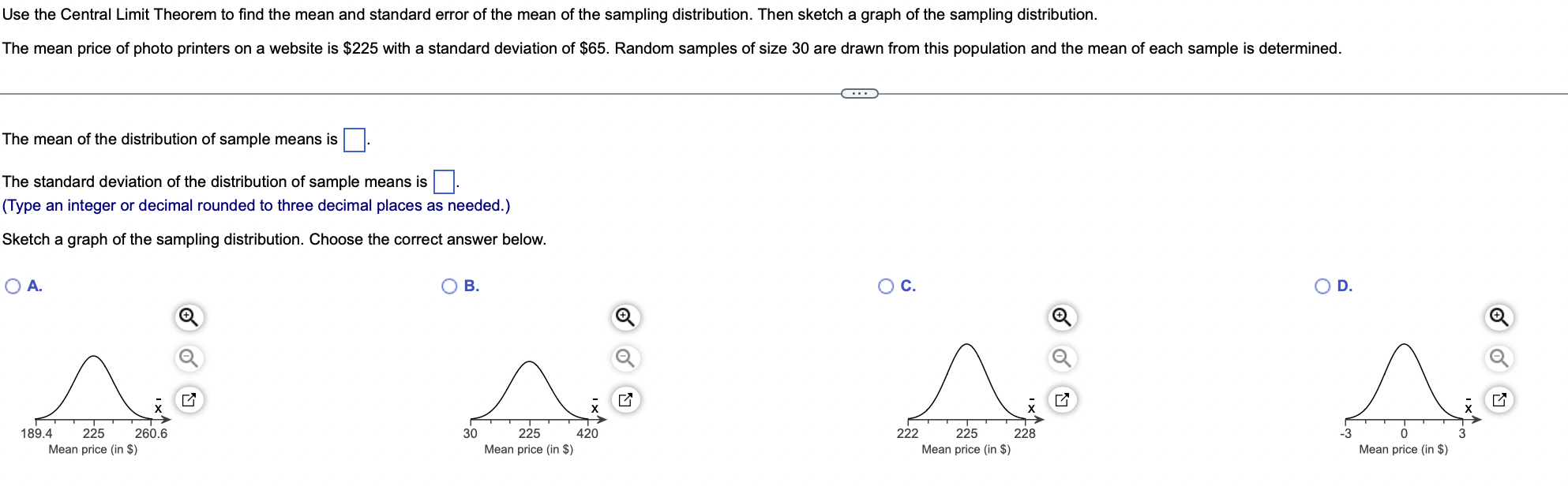 distribution of sample means meaning