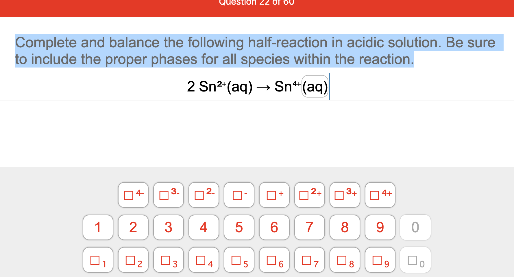 Solved Complete And Balance The Following Half Reaction In 6578