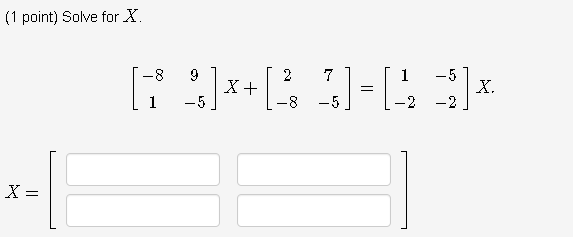 Solved 1 Point Let 5 3 A 3 5 B 4 5 4 3 3 1 3 3 Chegg Solved 1 Point Let 5 3 A 3 5 B 4 5 4 3 3 1 3 3 Chegg