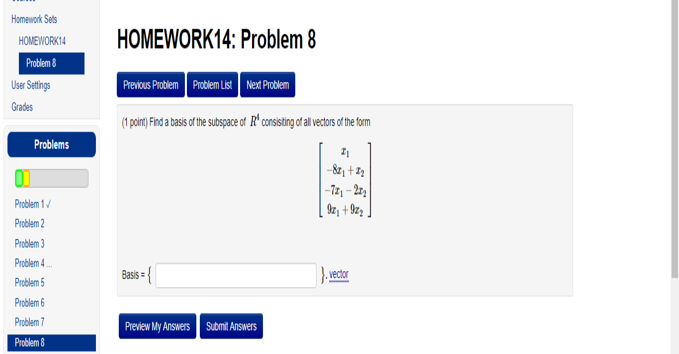 Solved Homework Sets HOMEWORK14 HOMEWORK14: Problem 8 | Chegg.com