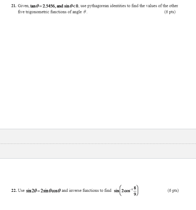 solved-21-given-tan-0-2-5456-and-sin-0