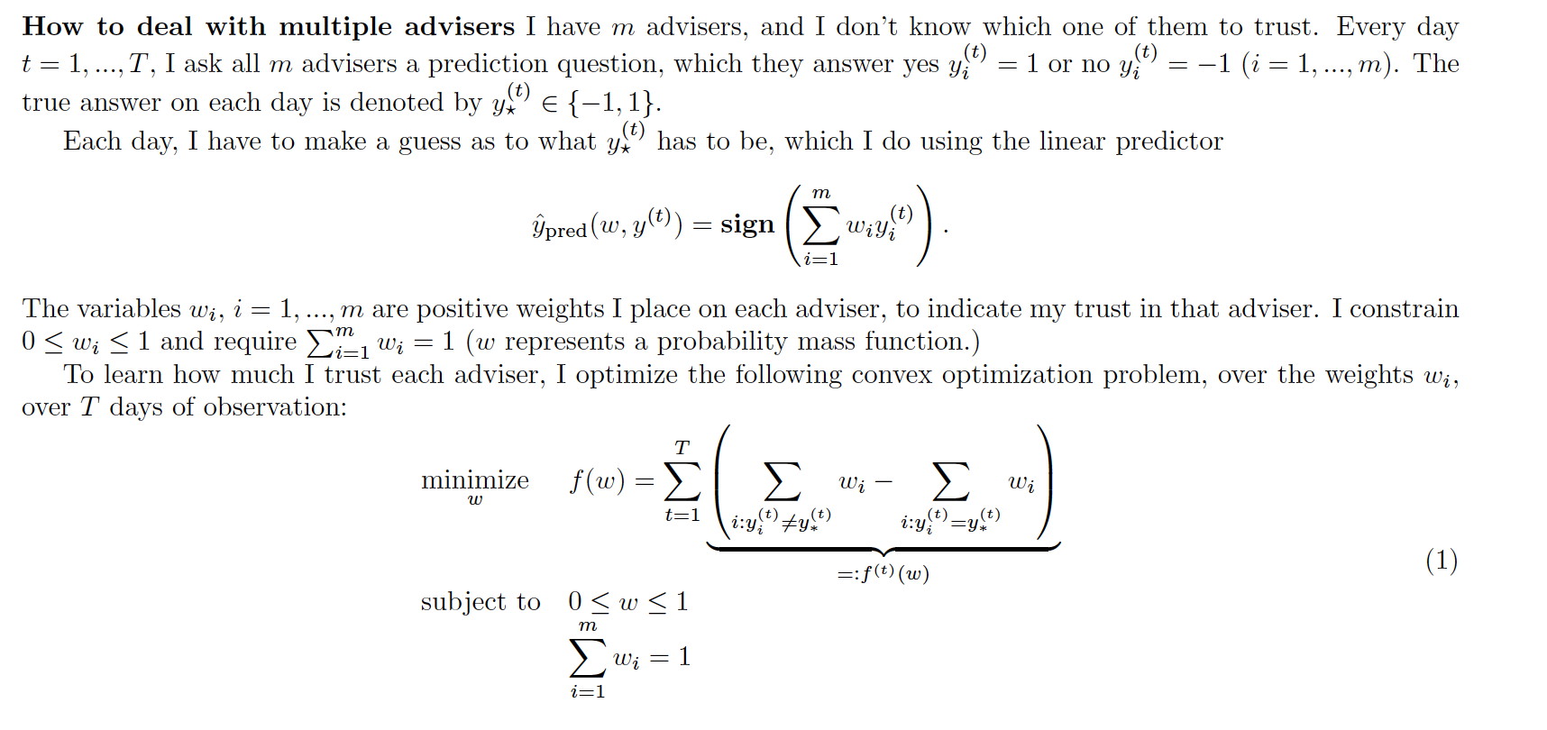 How To Deal With Multiple Advisers I Have M Advise Chegg Com