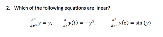 Solved Also, what is linearity in general? How can I prove | Chegg.com