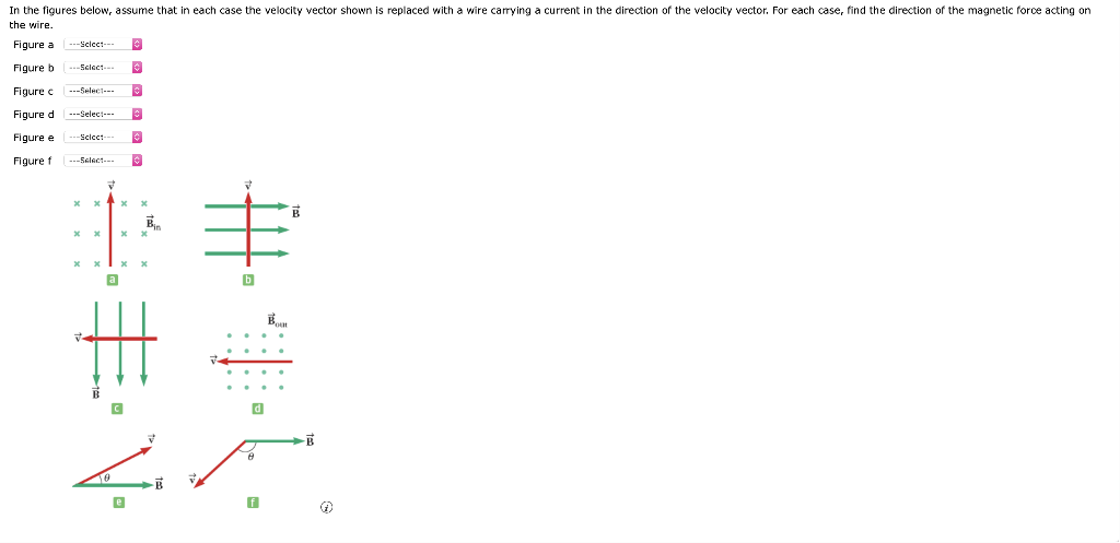 Solved In the figures below, assume that in each case the | Chegg.com