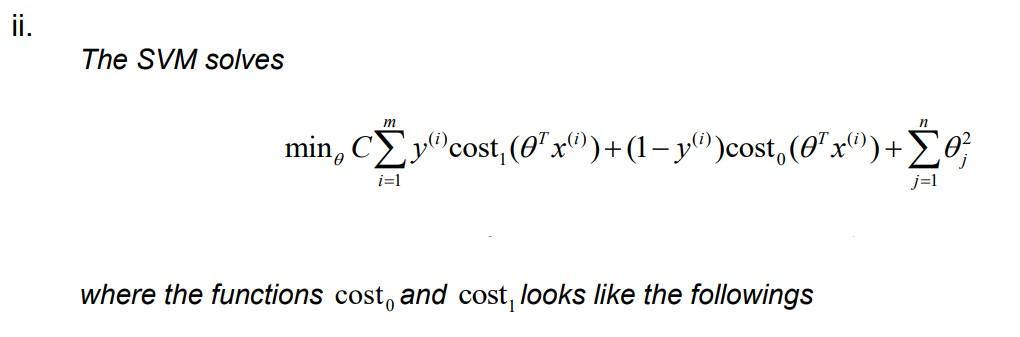 Solved Q1) i) a) Compute the normalized features using mean | Chegg.com