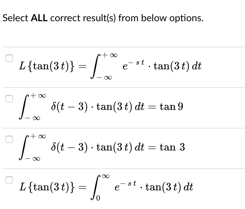 Solved J Select All Correct Result S From Below Options Chegg Com