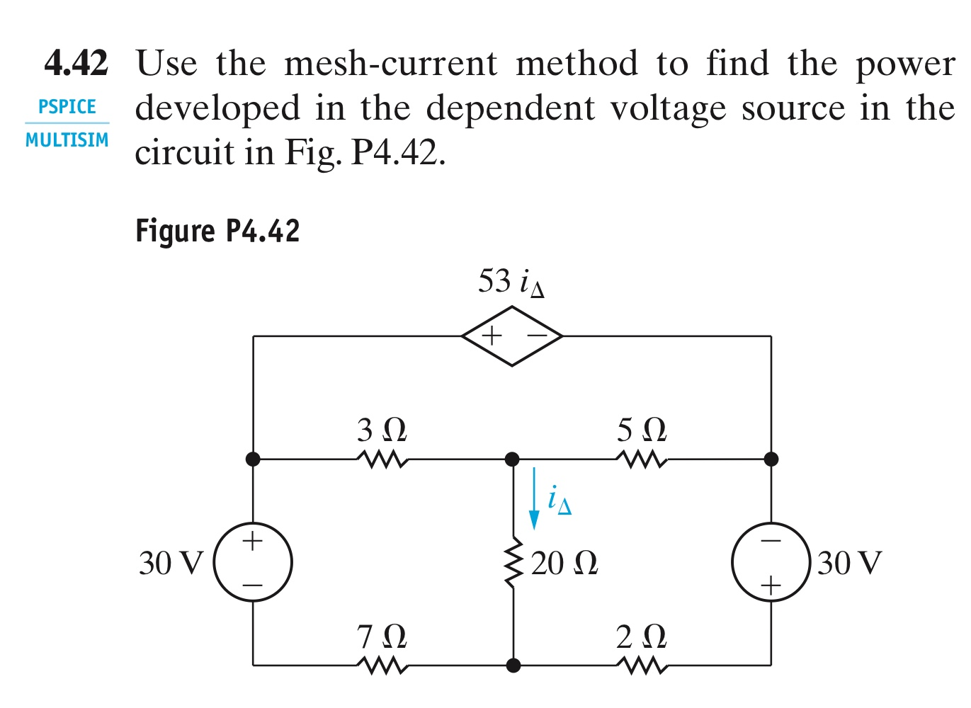 Solved Use The Node-voltage Method To Find The Power | Chegg.com