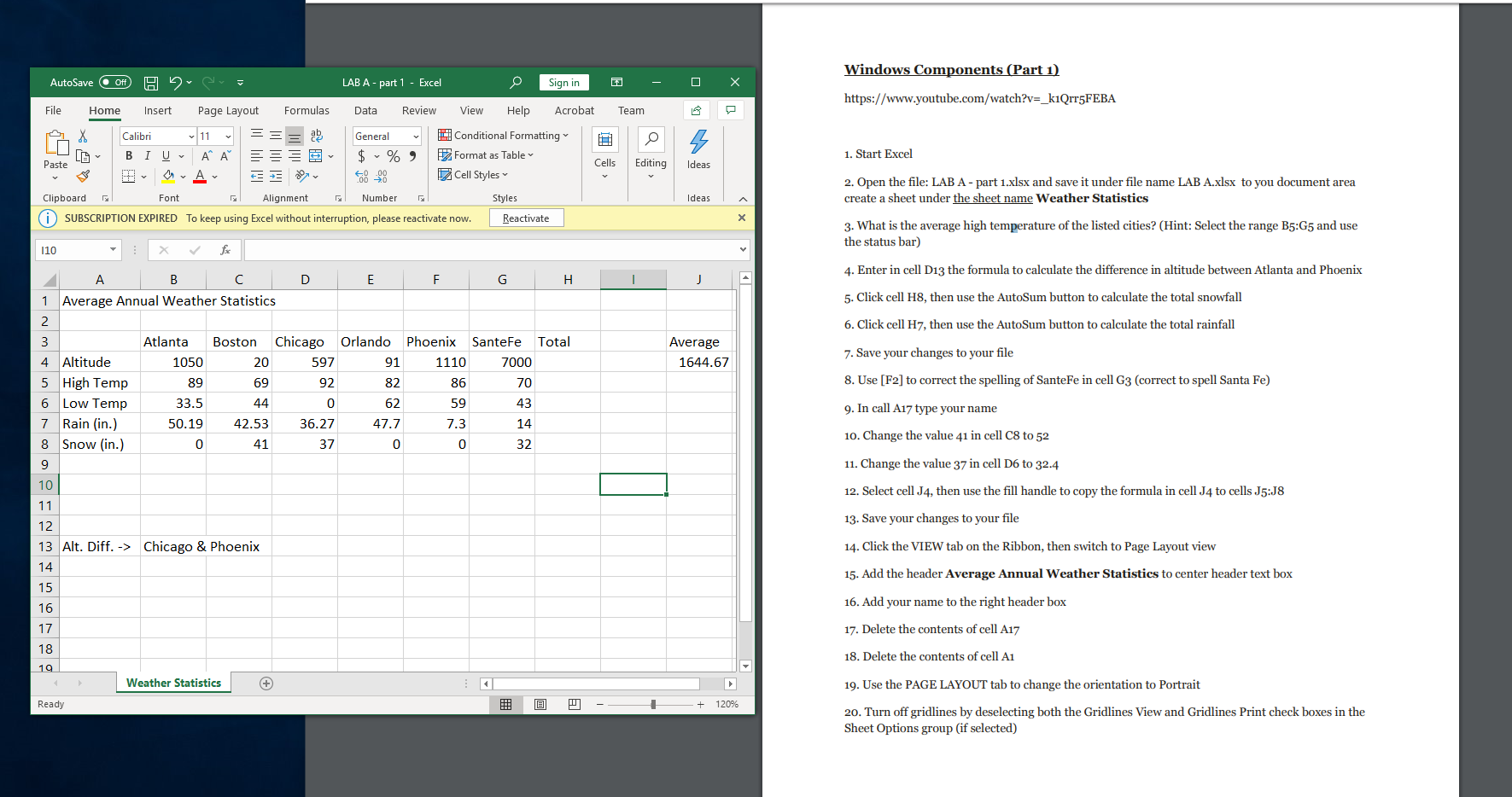 Solved Windows Components (Part 1) 0 X | Chegg.com