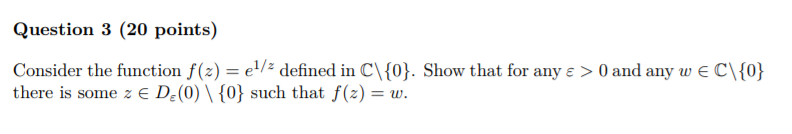 Solved Question 3 (20 points) Consider the function f() | Chegg.com