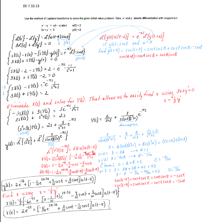 Solved DIFFERENTIAL EQUATIONS PROFESSIONALS ONLY!!!! I have | Chegg.com