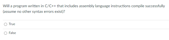 Solved Which segment of an assembly language program | Chegg.com