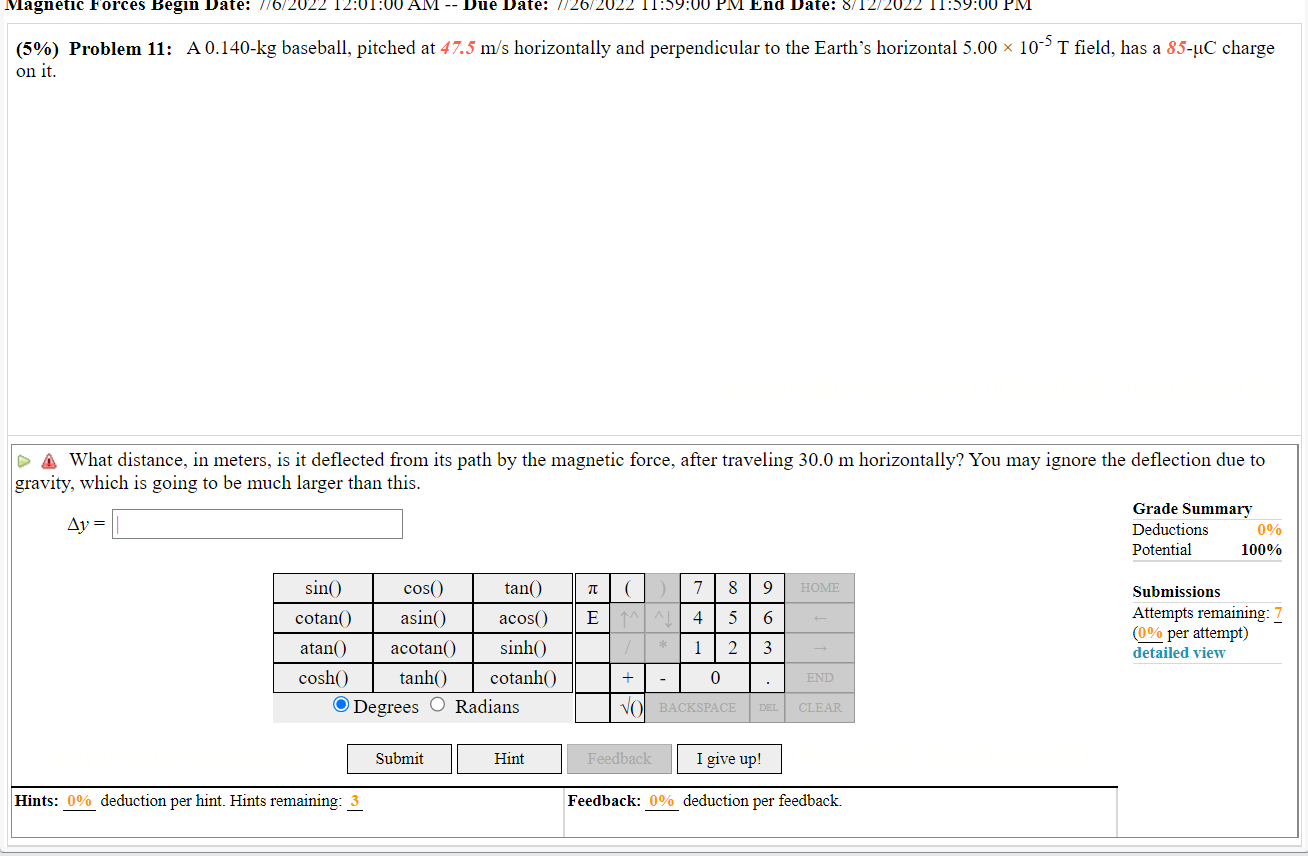 Solved (5\%) Problem 11: A 0.140−kg baseball, pitched at | Chegg.com