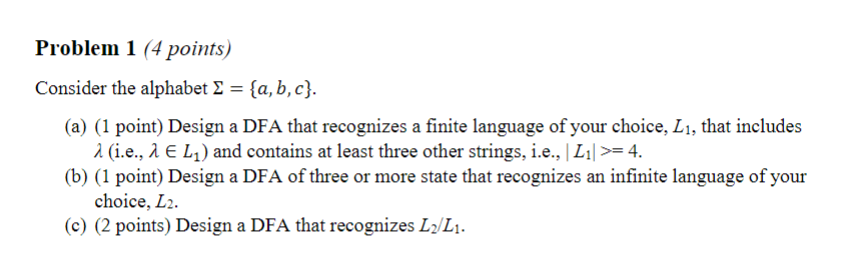 Solved This is ONE question and the three parts all go | Chegg.com