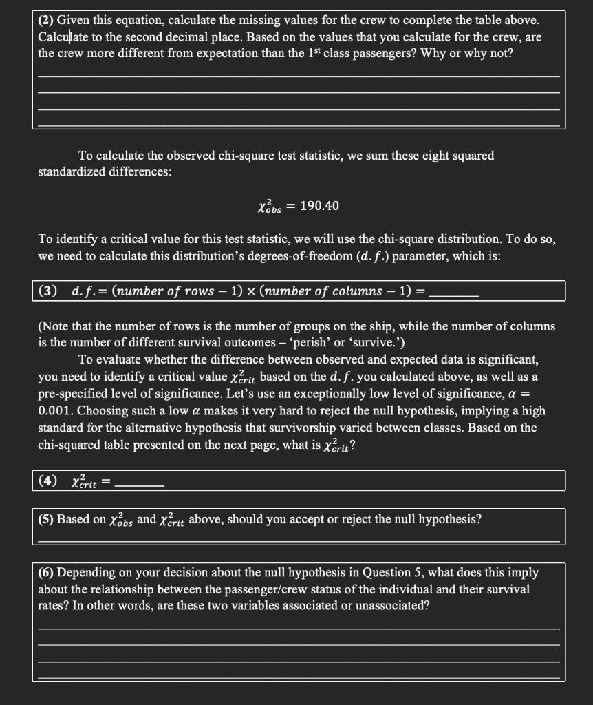 Solved Problem Set 4 Using A Chi square Test To Identify Chegg