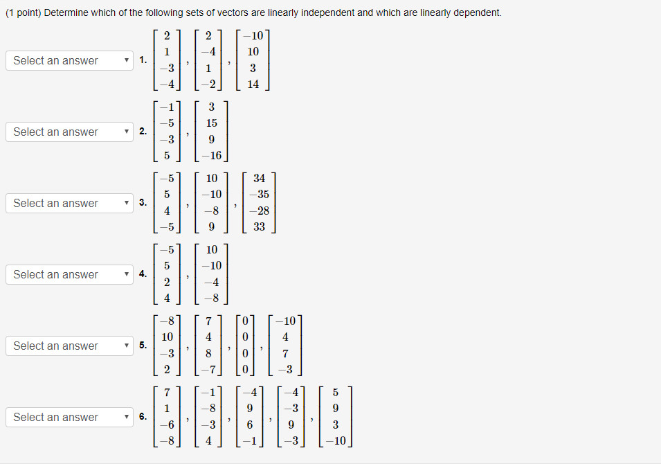 solved-1-point-determine-which-of-the-following-sets-of-chegg