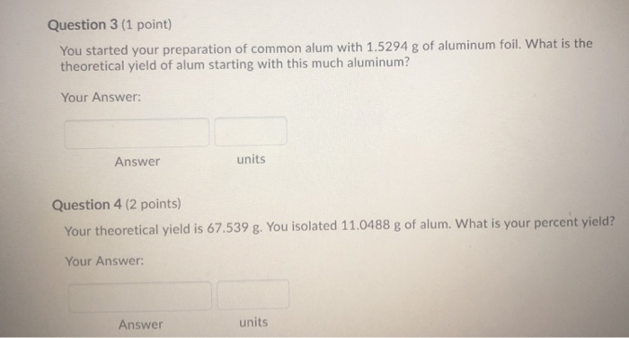 Solved Question 3 (1 point) You started your preparation of | Chegg.com