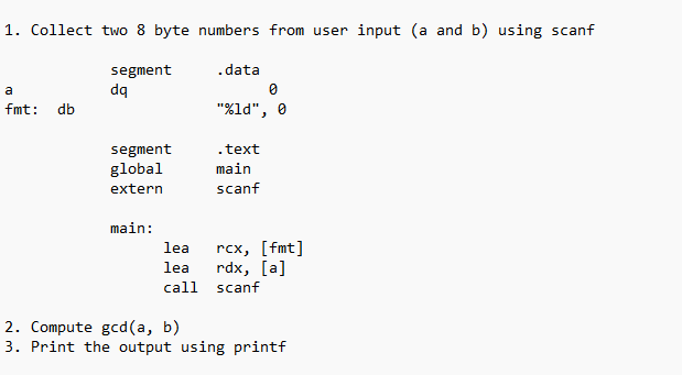 Solved Please do it only in the Assembly | Chegg.com