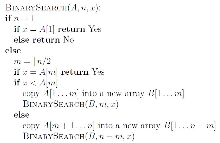 Solved [Recurrence Relations] Give a recurrence for the | Chegg.com