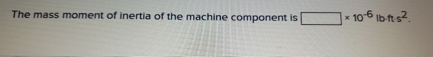 Solved Determine the mass moment of inertia of the 1.30-1b | Chegg.com