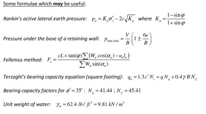 [4] [25 Marks] Using The Fellenius Method, Determine | Chegg.com