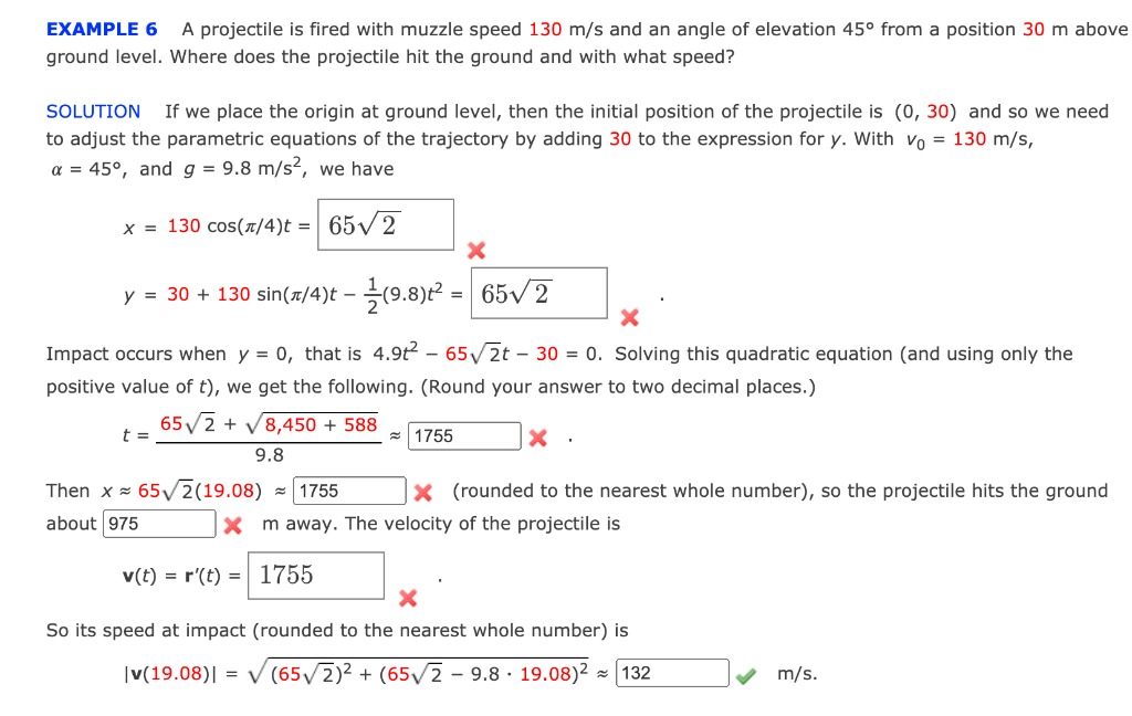 solved-a-projectile-is-fired-with-an-initial-speed-of-160-chegg