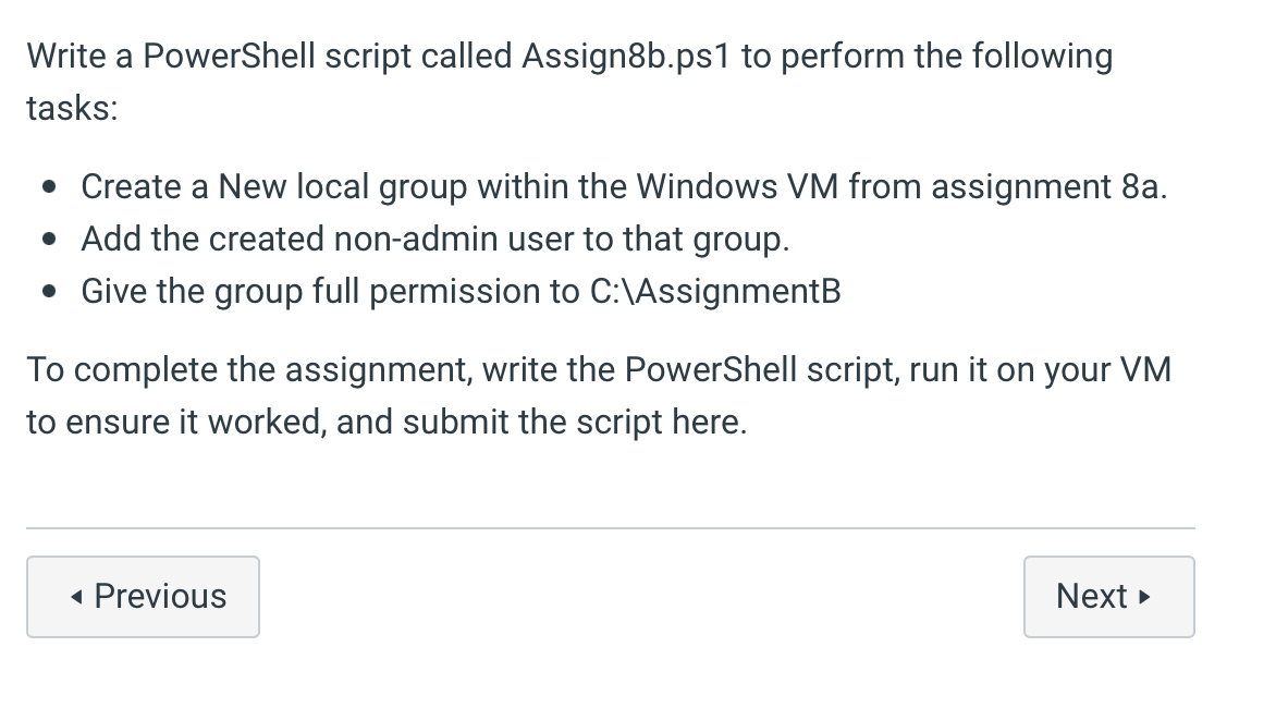 powershell script to set user rights assignment