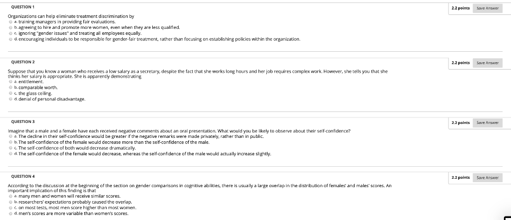 Solved 2.2 points Save Answer QUESTION 1 Organizations can | Chegg.com