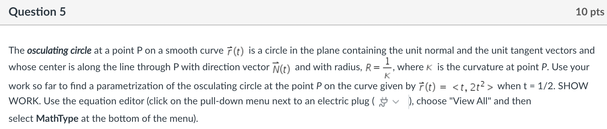 Solved Definition (Principal Unit Normal Vector) The | Chegg.com