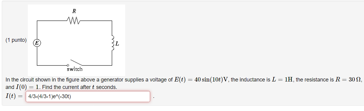 Solved In the circuit shown in the figure above a generator | Chegg.com