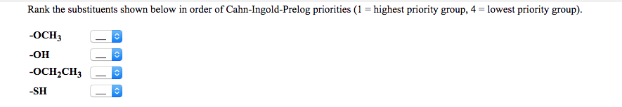 solved-rank-the-substituents-shown-below-in-order-of-chegg