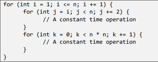 Solved = for (int i = 1; i