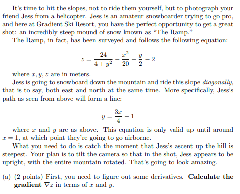 Solved (b) (3 points) Note that a path in the direction Jess | Chegg.com