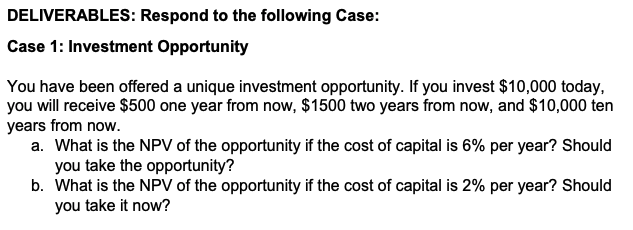 Solved Can I Have Help With This Finance Case Problem? | Chegg.com