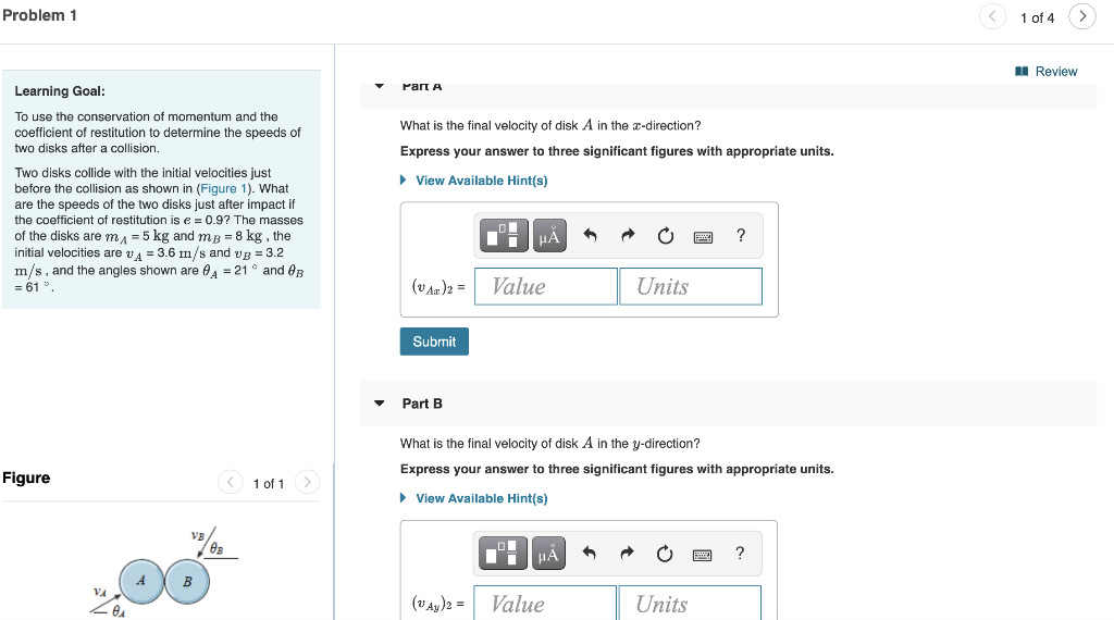 Solved Problem 1 1 of 4 Review Part A What is the final | Chegg.com