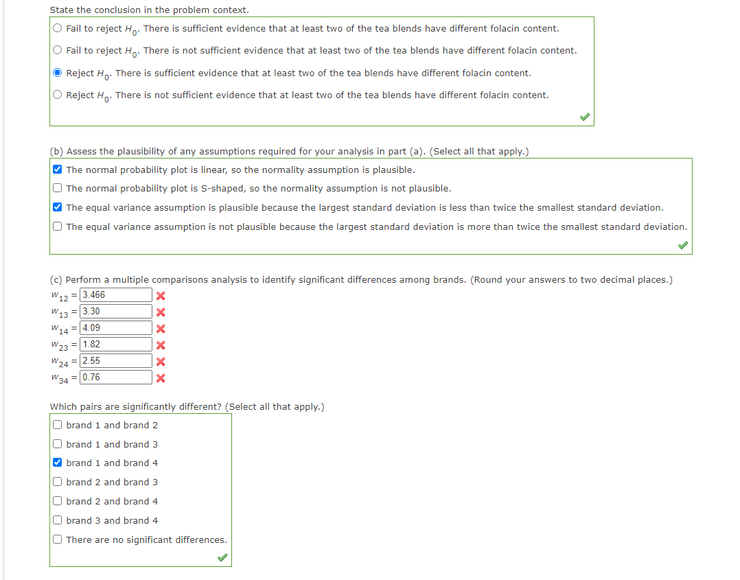 Solved Although tea is the world's most widely consumed