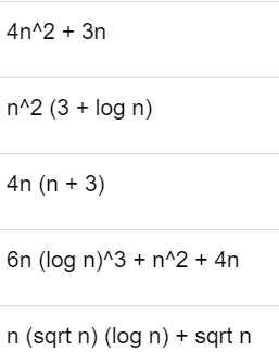 Solved I am new to big-O notation and I am wondering which | Chegg.com
