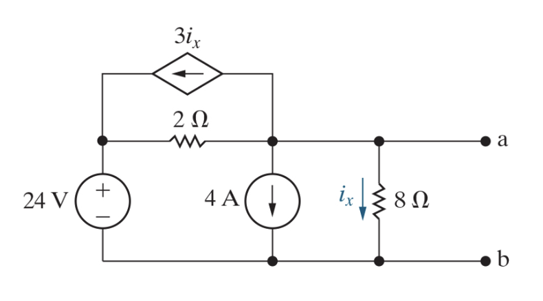 Solved a) ﻿Find the norton equivalent with respect to the | Chegg.com