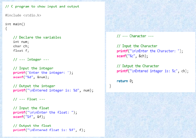 Solved In this Question, I have attached the program below, | Chegg.com