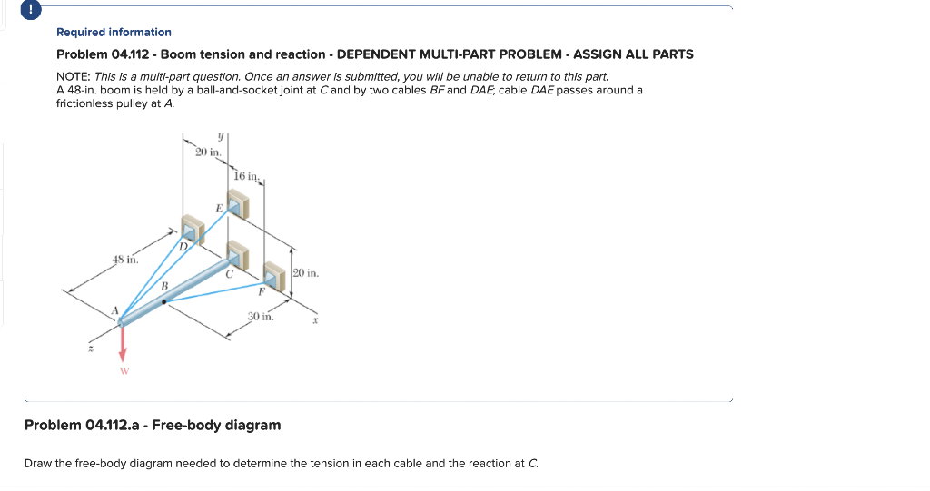 Solved Draw The Free-body Diagram Needed To Determine The | Chegg.com