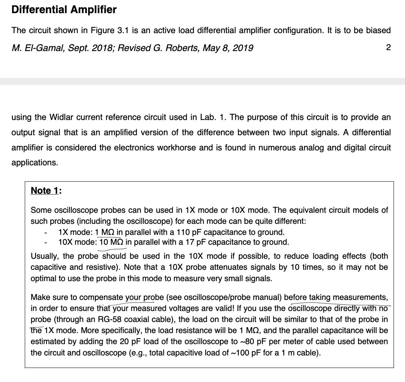 Differential Amplifier The circuit shown in Figure | Chegg.com