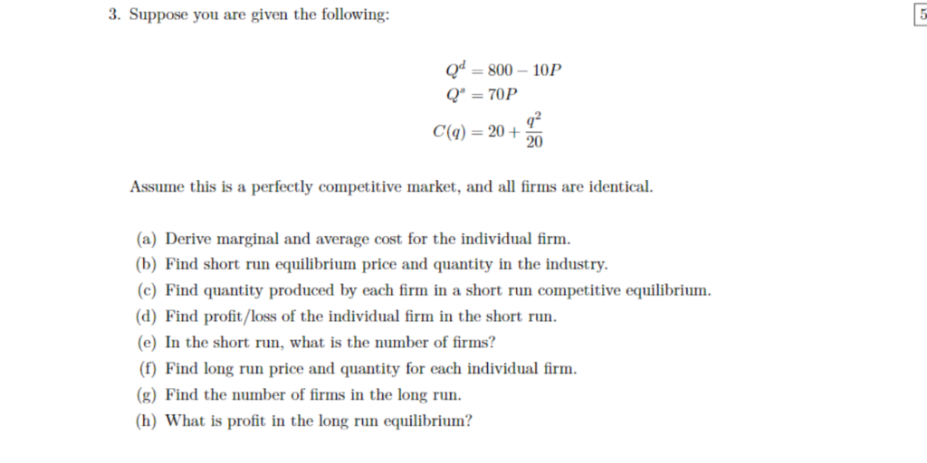 Solved Suppose you are given the following: Assume this is a | Chegg.com